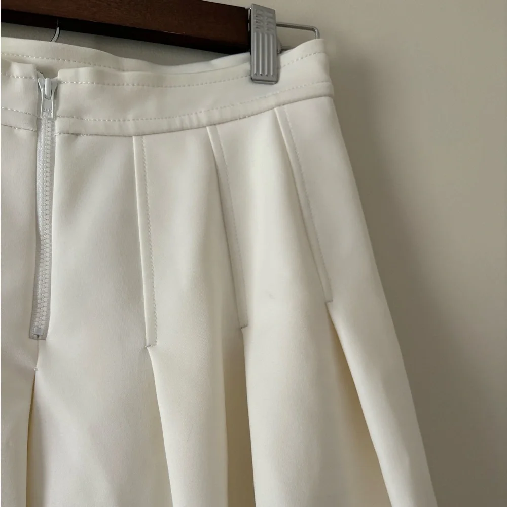 Tracy Reese White Circle Skirt Size 0 - Picture 8 of 13